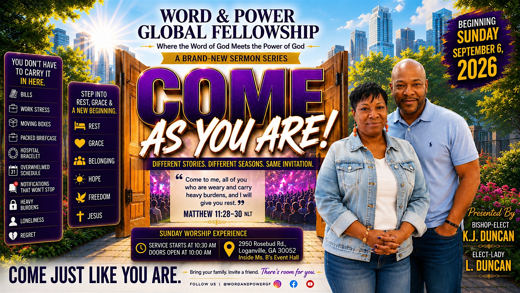 COME AS YOU ARE