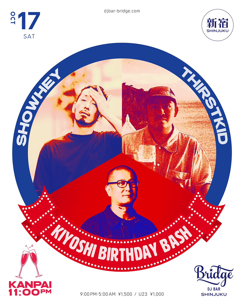 SHOWHEY, ThirstKid & KIYOSHI