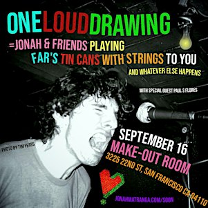 ONELINEDRAWING with Special Guest Paul S Flores ($20/$25)