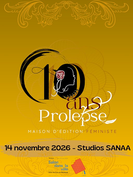 Les Éditions Prolepse fête ses 10 ans!