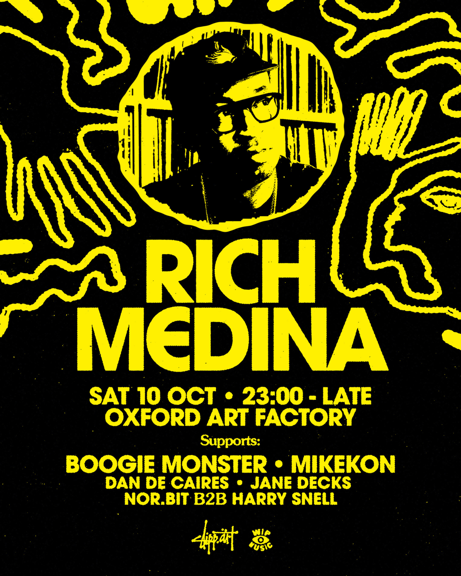clipp.art & WIP Music present Rich Medina (USA)