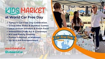 Kids Market at the Sunshine Market: World Car Free Day