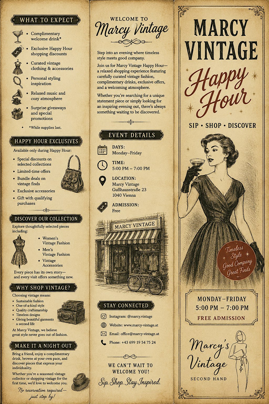 Happyhour at Marcy Vintage