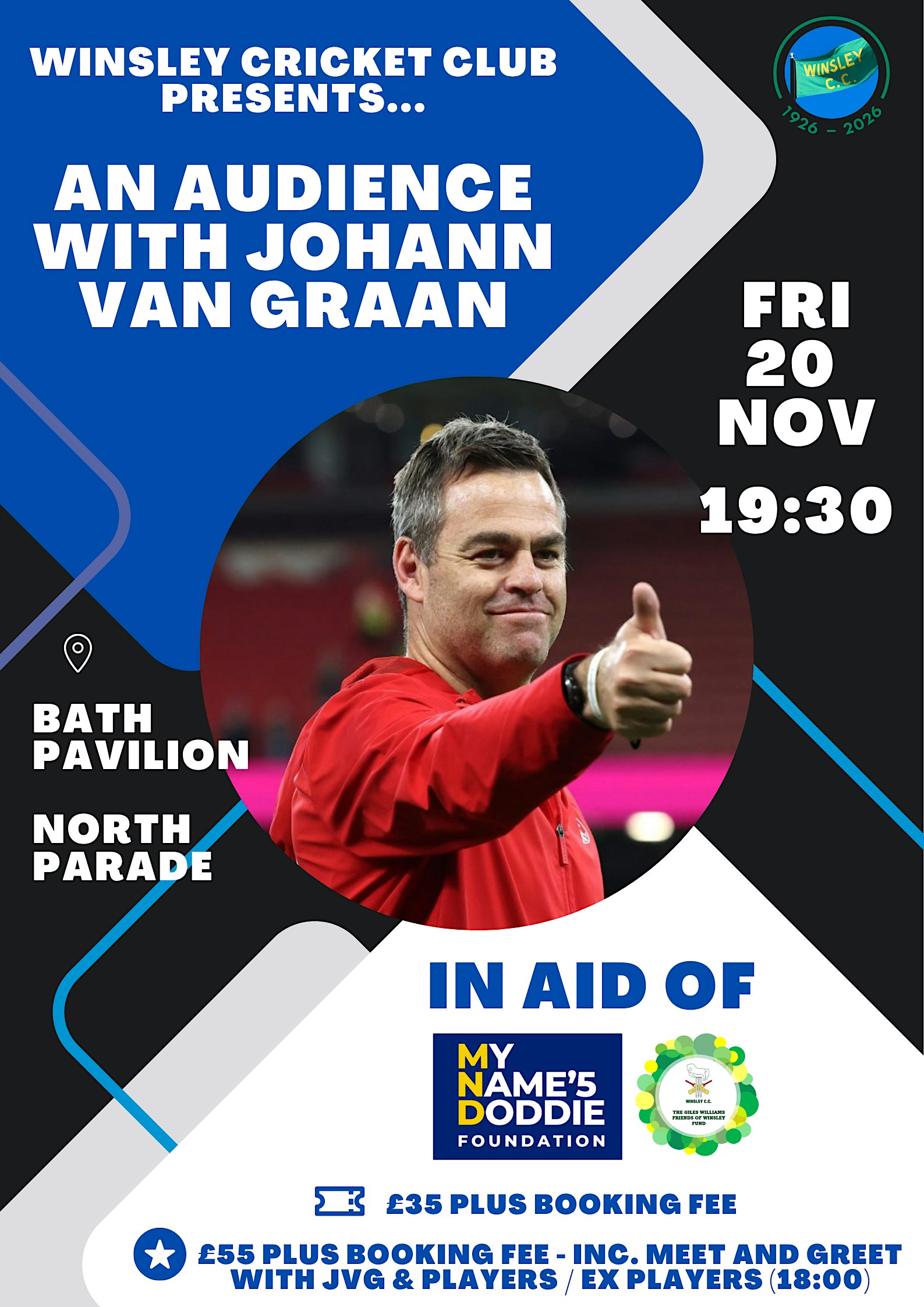An Audience With Johann Van Graan