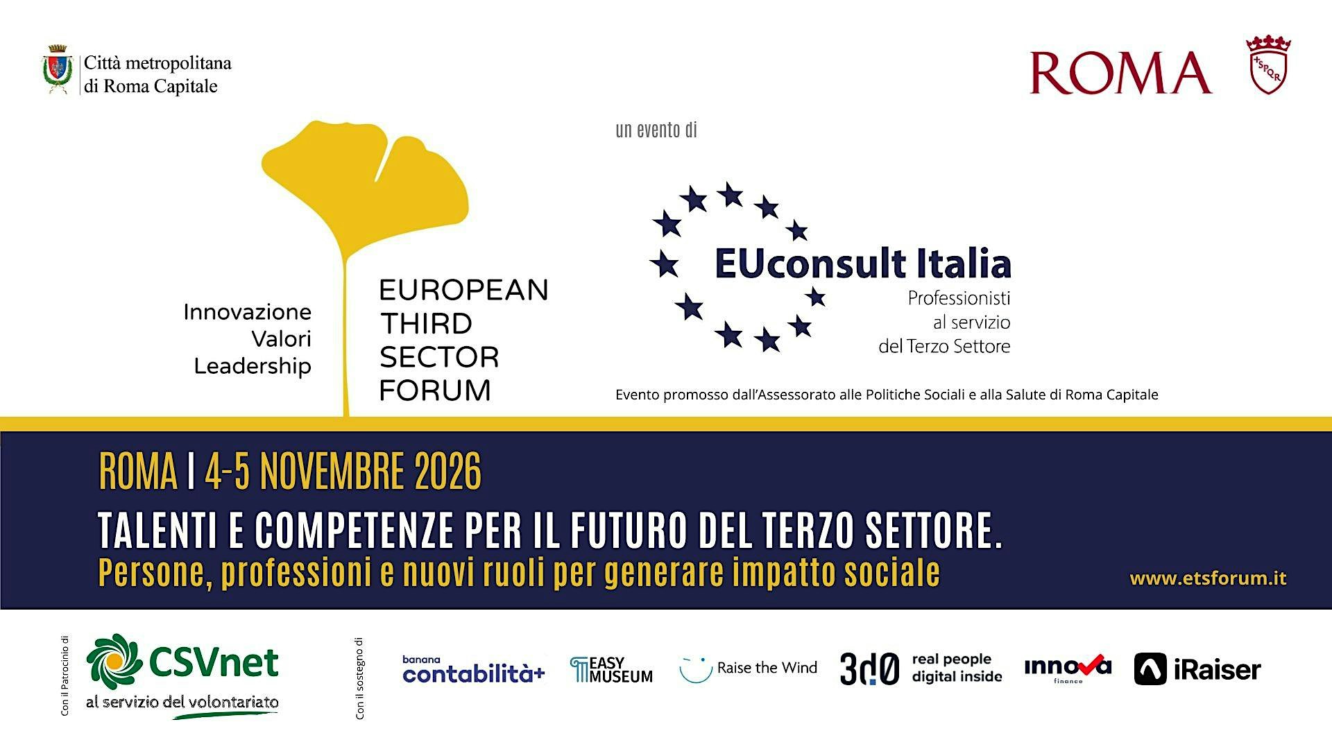 European Third Sector Forum, XI edizione