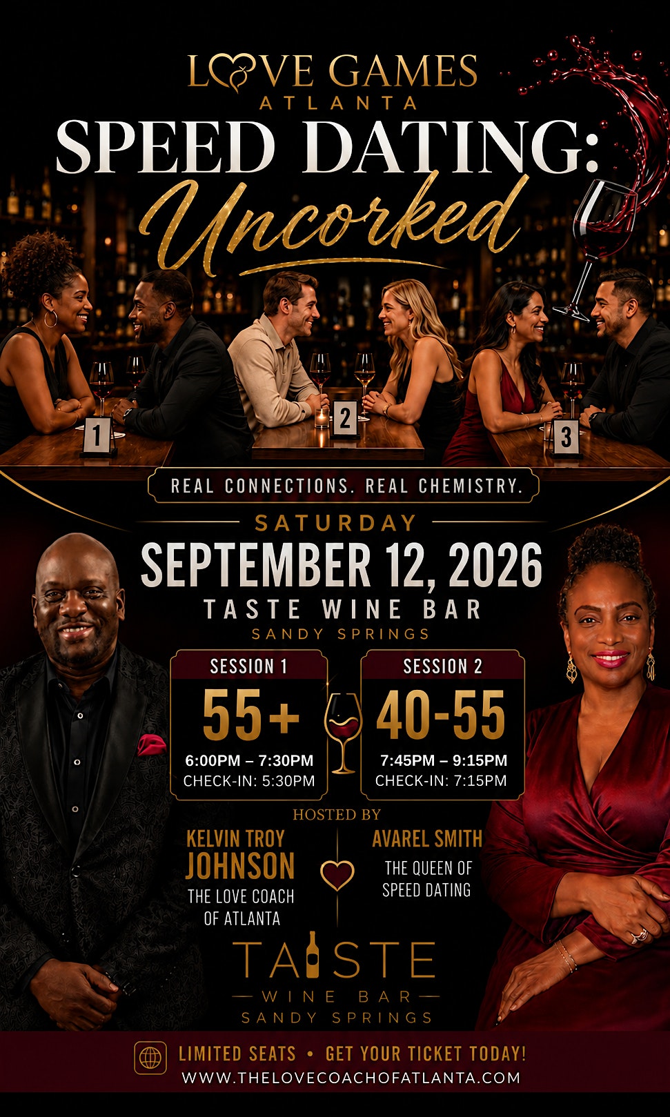 SPEED DATING: UNCORKED ❤️