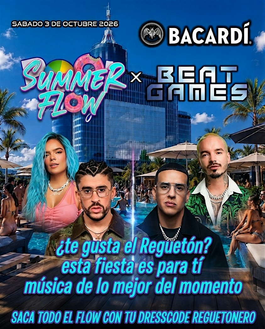 POOL PARTY SUMMER FLOW REGUETÓN