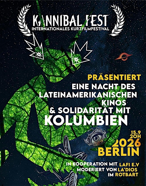 Kannibal Fest Berlin — Benefit Screening for Colombia
