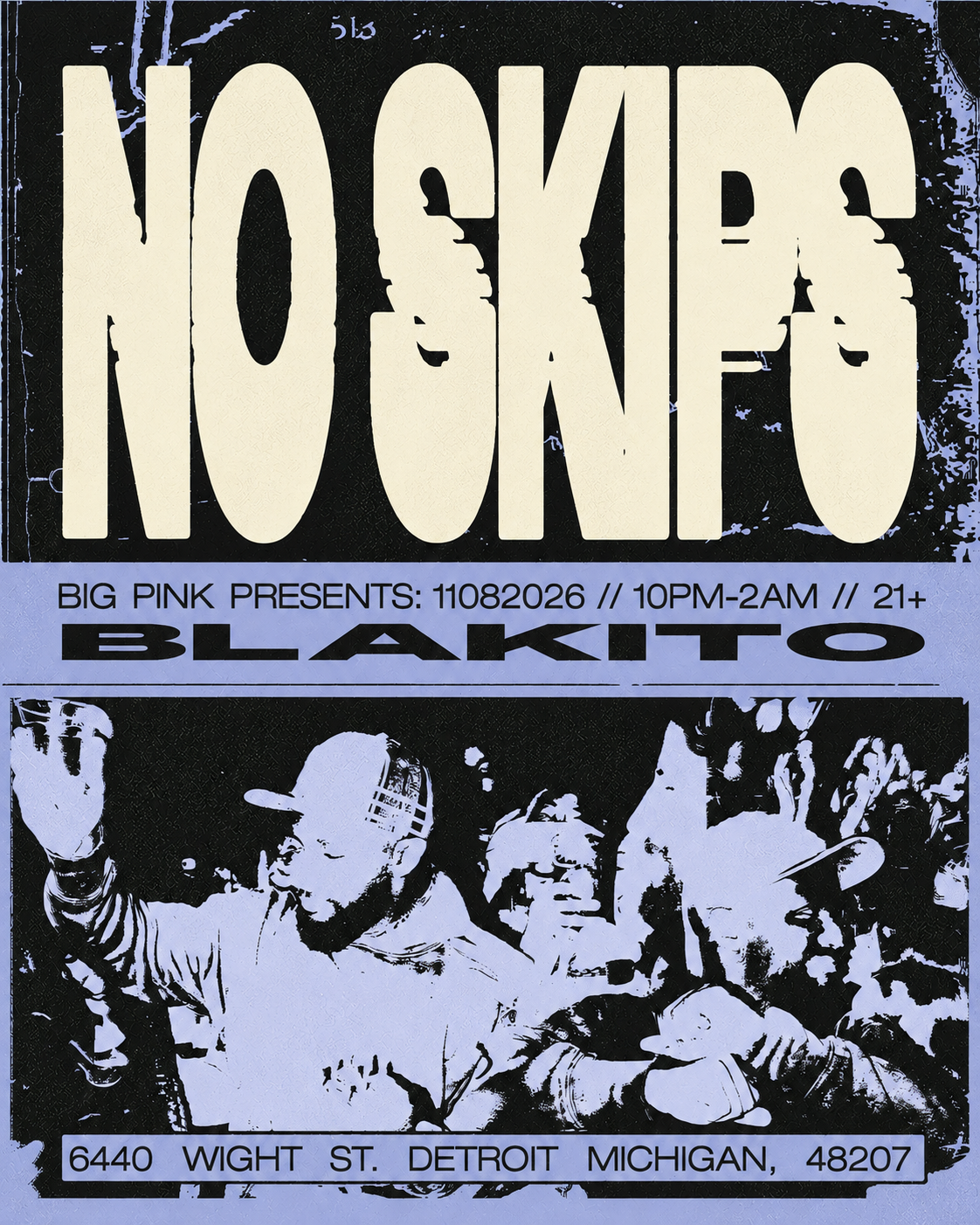 NO SKIPS: HIPHOP & R&B (SUNDAY NIGHT) - BLAKITO