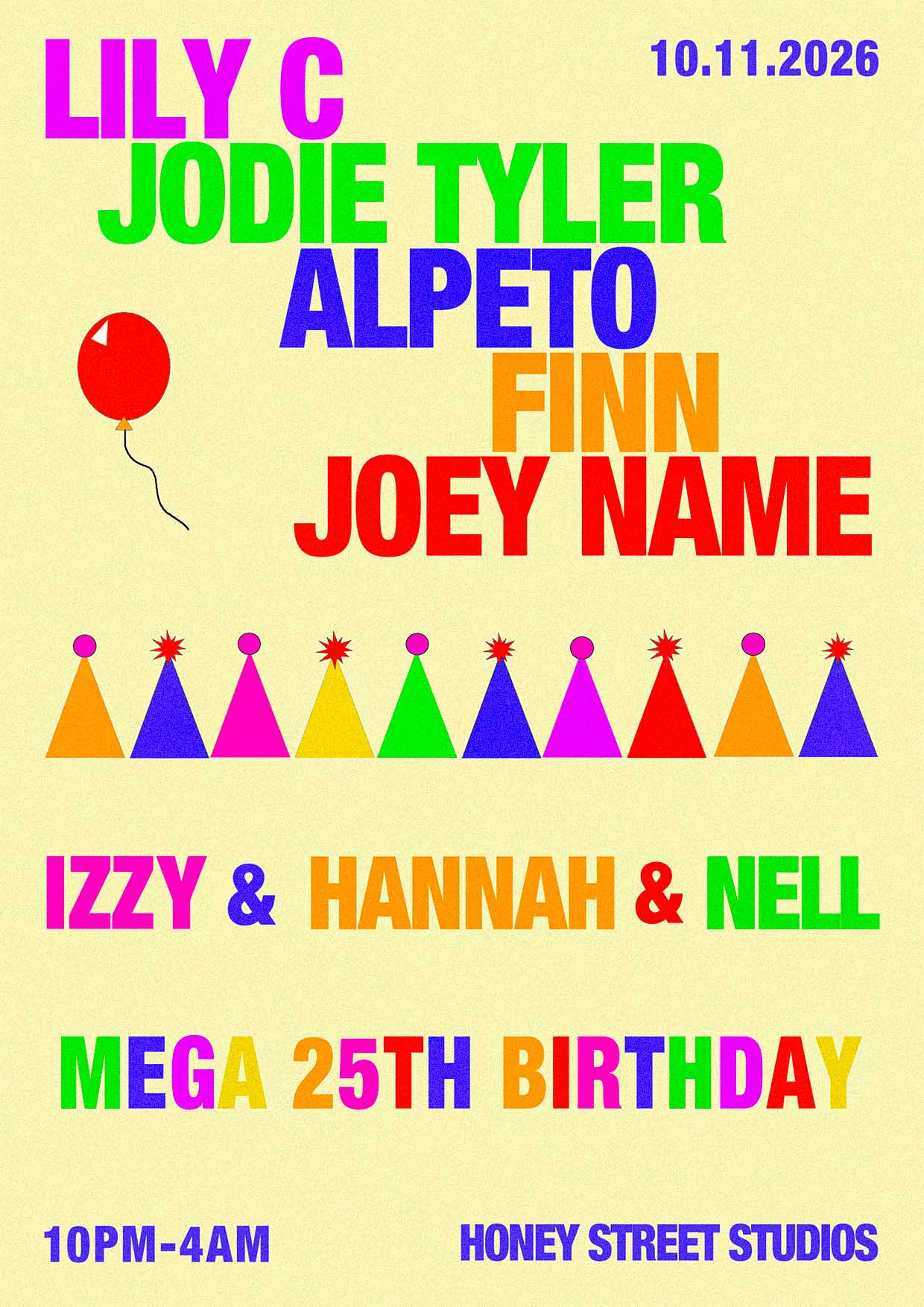 Izzy & Hannah & Nell's 25th Birthday