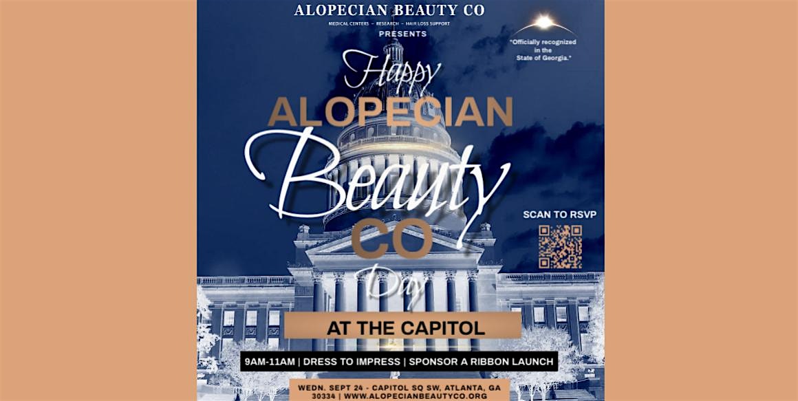 Alopecian Beauty Co Day at the Georgia Capitol