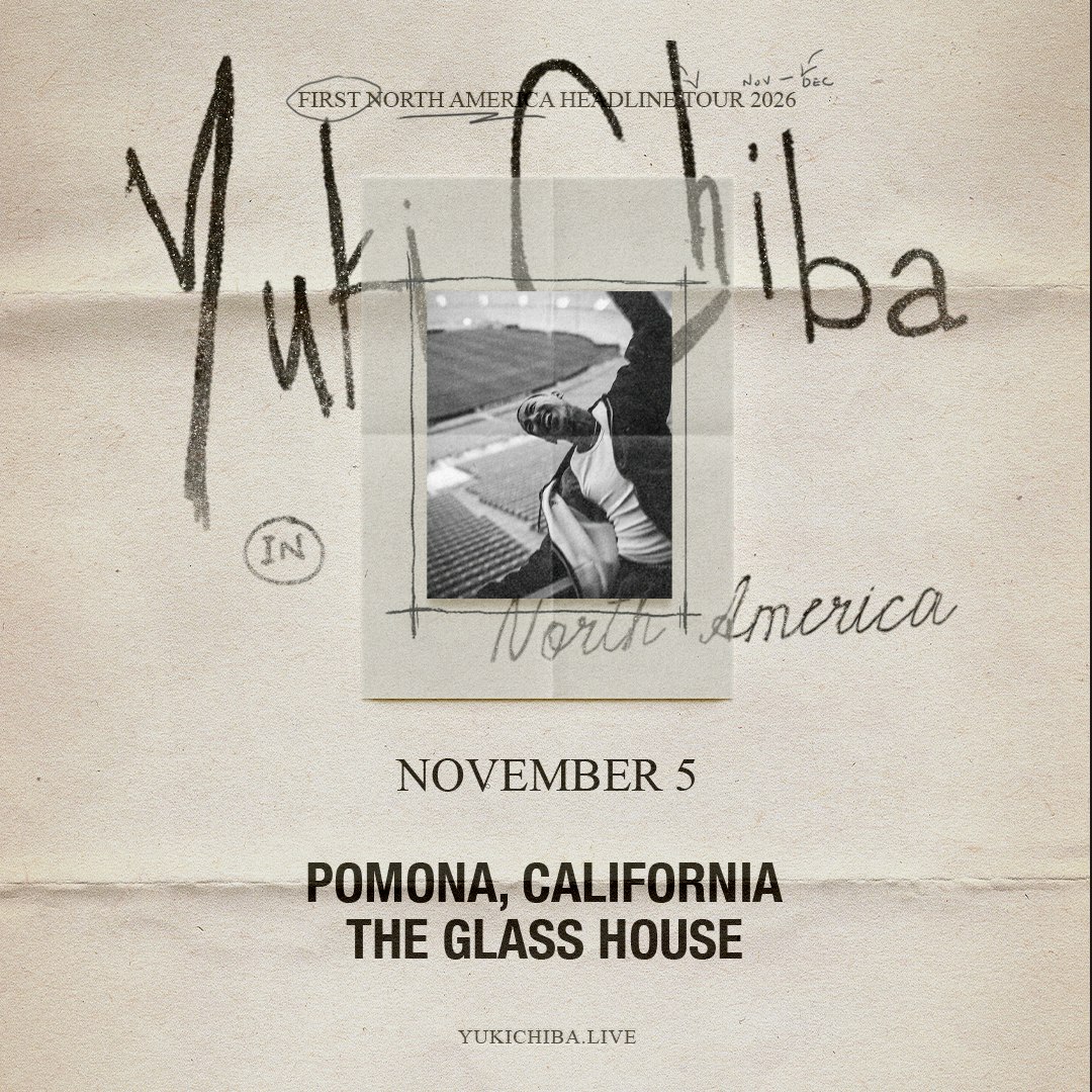 YUKI CHIBA "FIRST NORTH AMERICA HEADLINE TOUR"