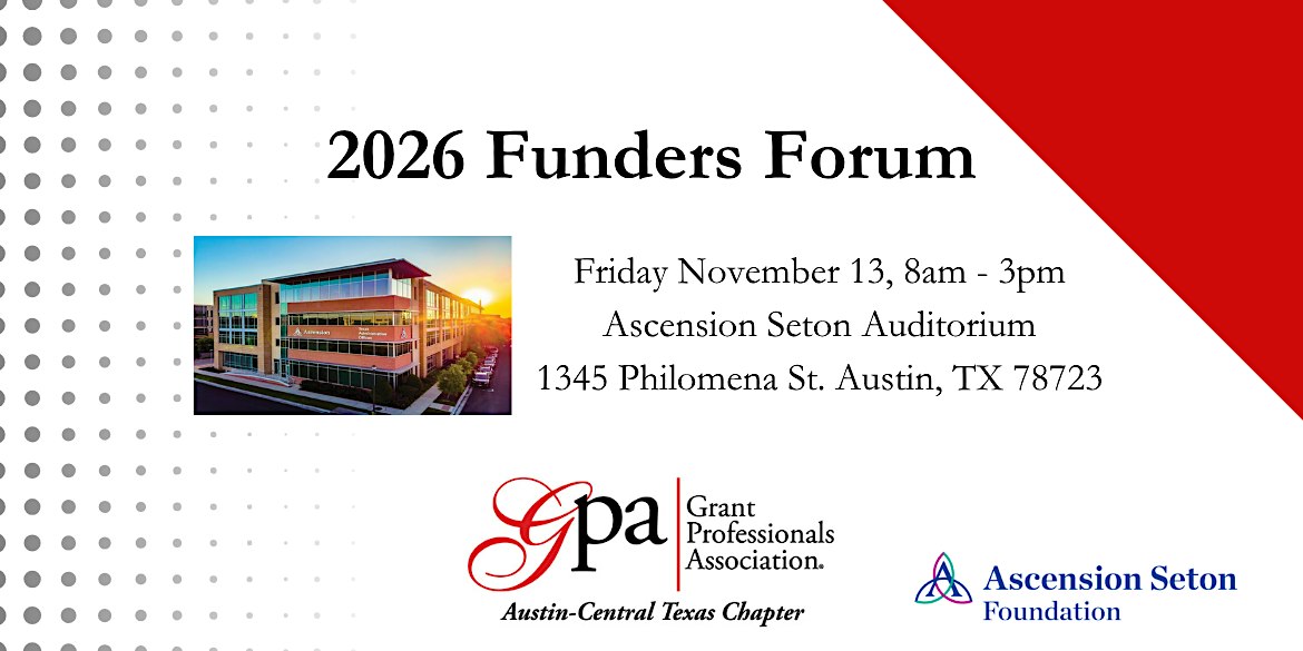 GPA Austin-Central Texas 2026 Funders Forum