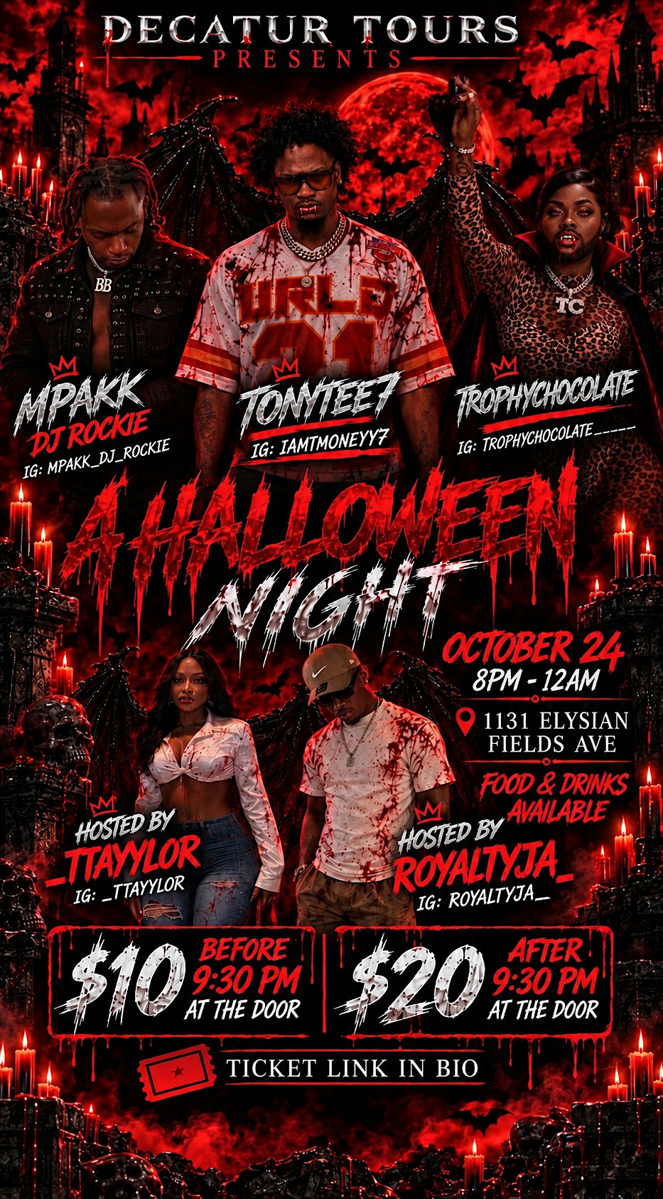A Halloween night