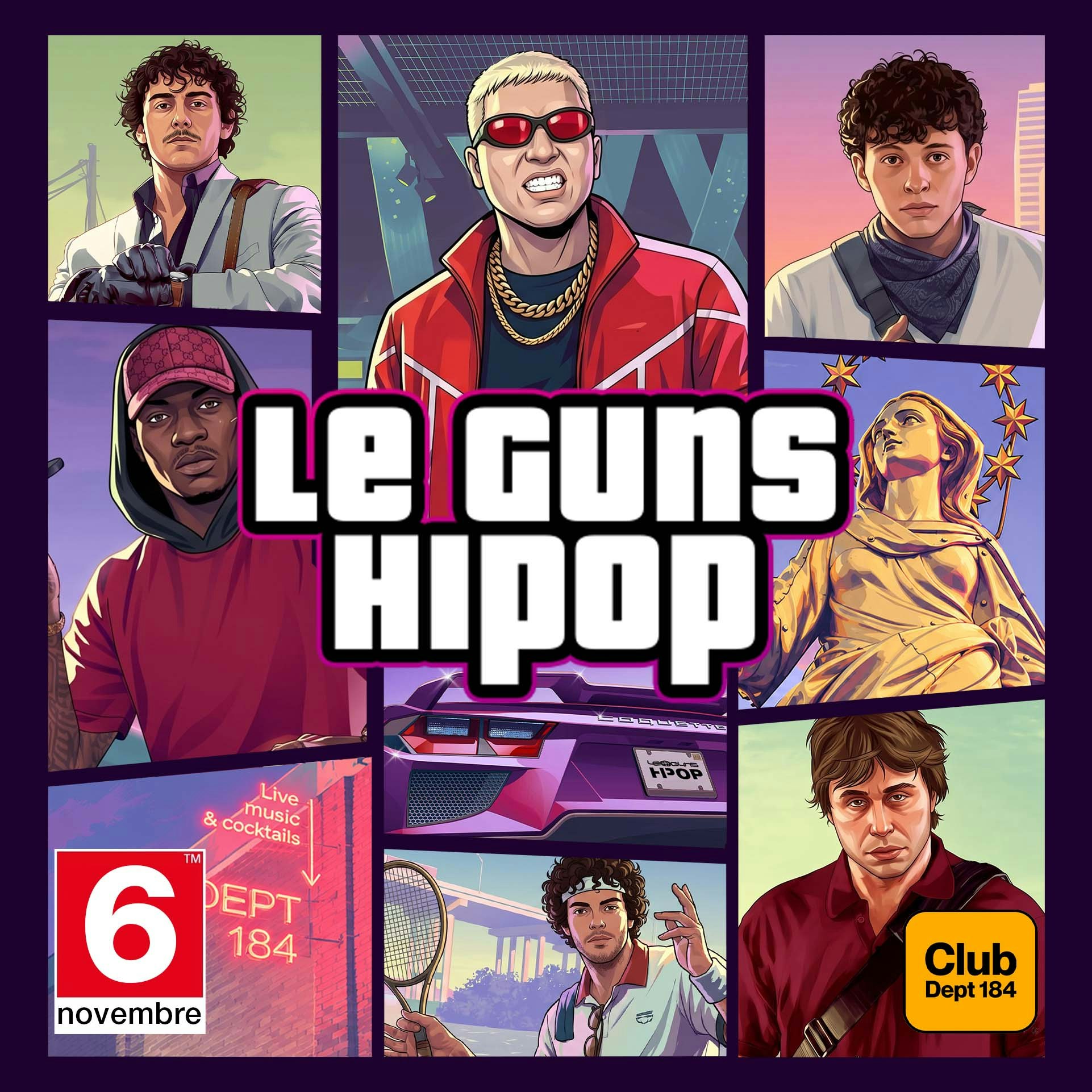 LE GUNS x HIPOP