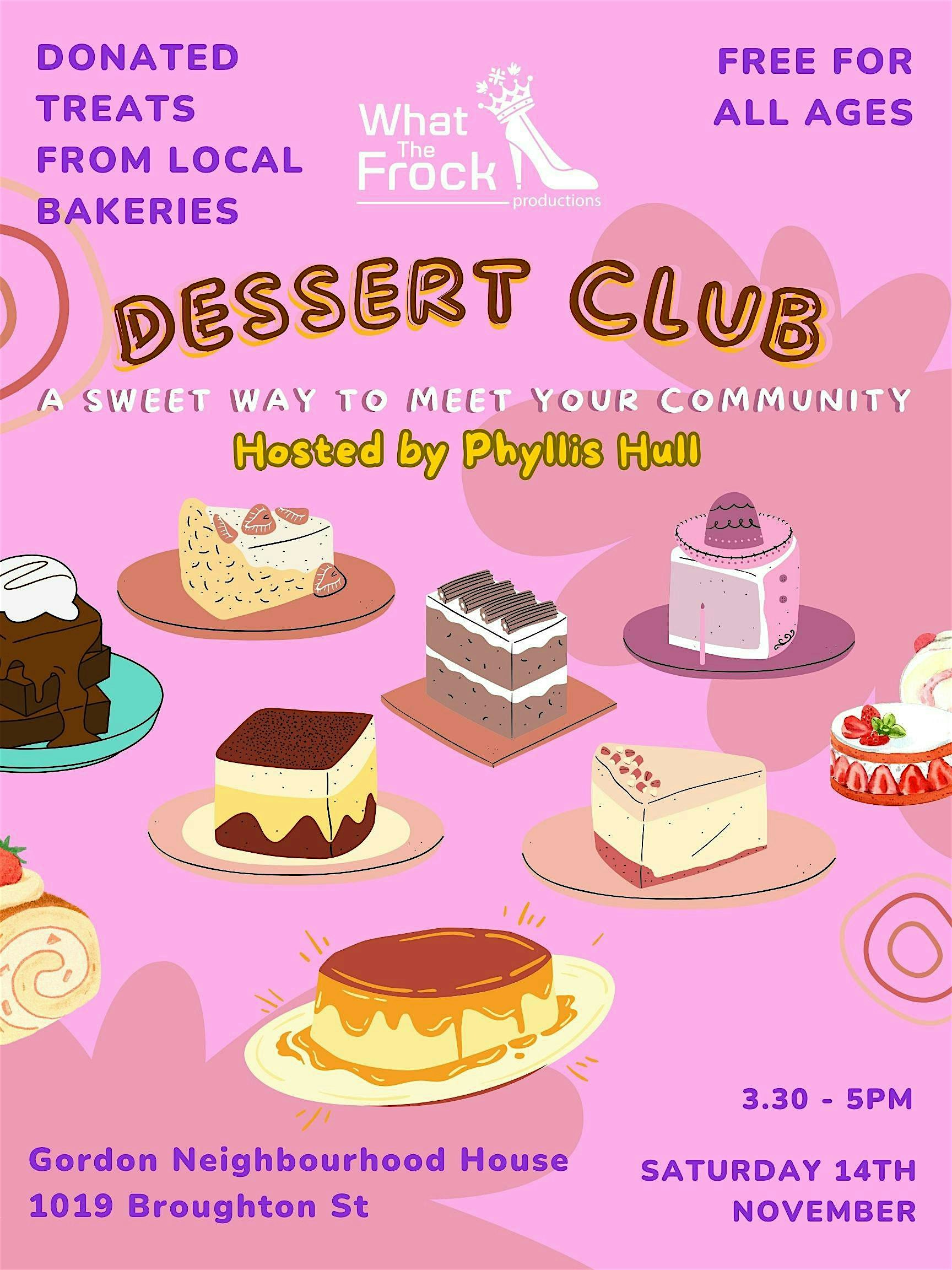 Dessert Club - All Ages Community Event