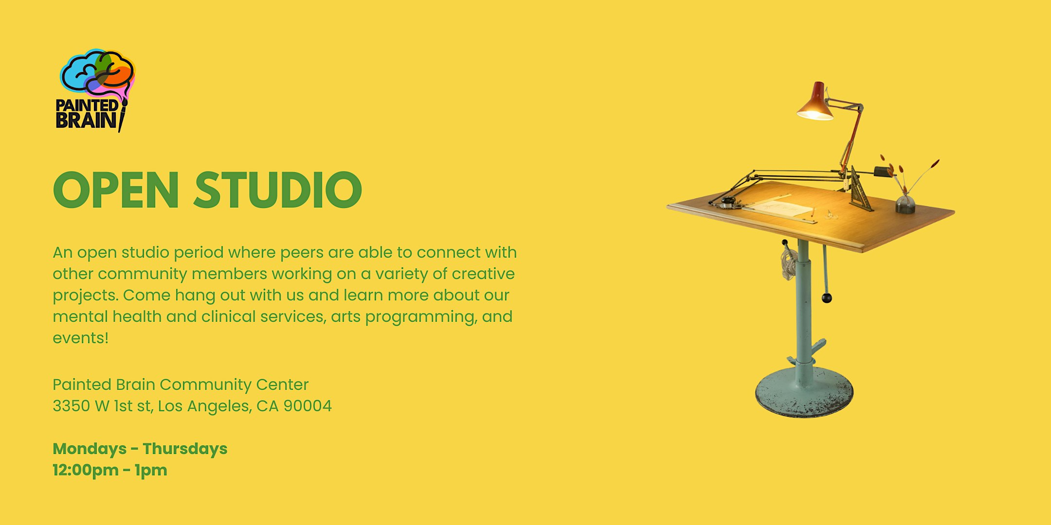 Open Studio: Creative Community Space for Connection & Wellness