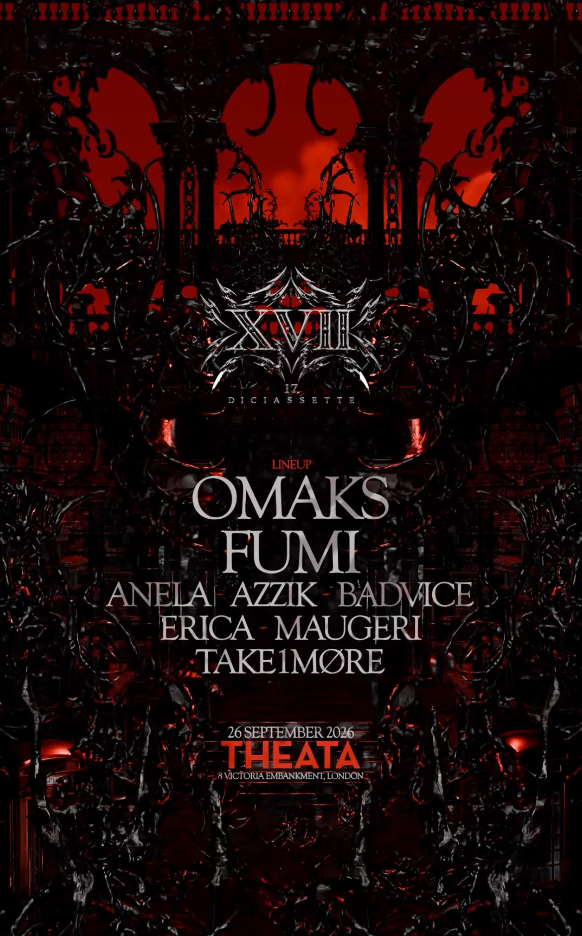 XVII @ Theata LONDON ---- OMAKS - FUMI