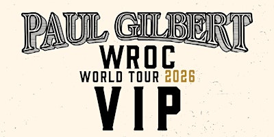 Paul Gilbert VIP Experience // Buenos Aires, Argentina Sept 11