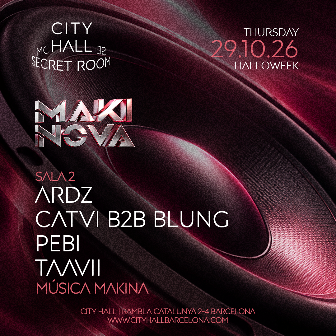 JUEVES |MAKINA NOVA l SECRET ROOM l MÚSICA MAKINA