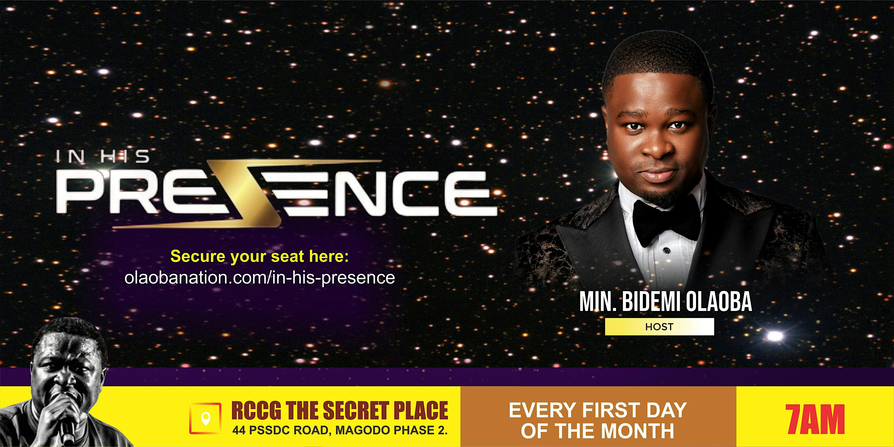 In His Presence – with Min. Bidemi Olaoba