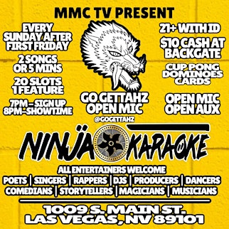GO GETTAHZ OPEN MIC & OPEN AUX