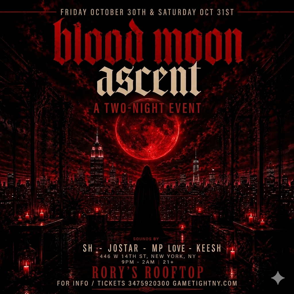 RORY'S ROOFTOP HALLOWEEN PARTY 2026