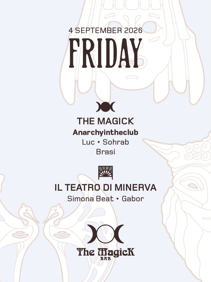 Anarchy In The Club with Brasi, Sohrab, Luc, Dj Dune, Simona Beat, Gabor