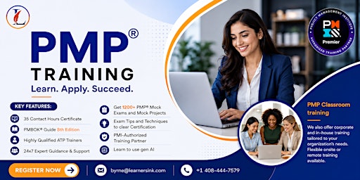 4 Day Project Management Professional In-Person Training In Denver, CO