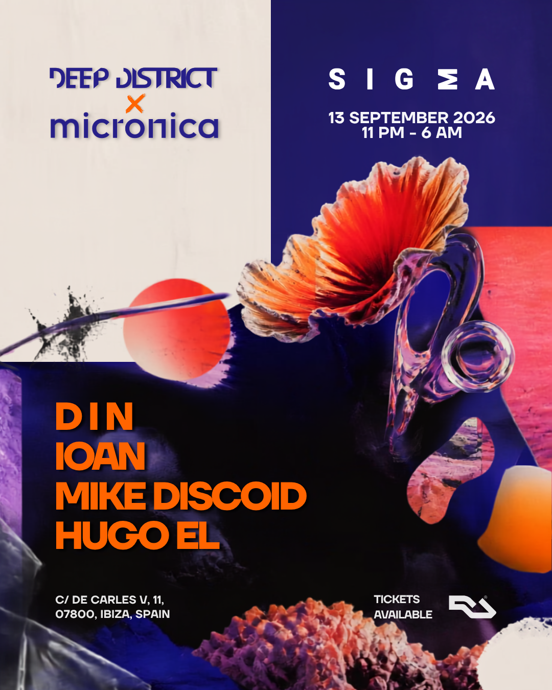 MICRONICA x DEEP DISTRICT