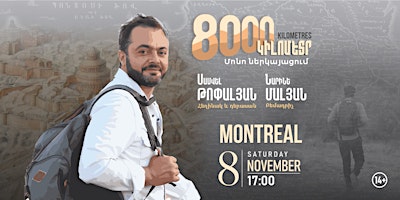 8000 kilometres