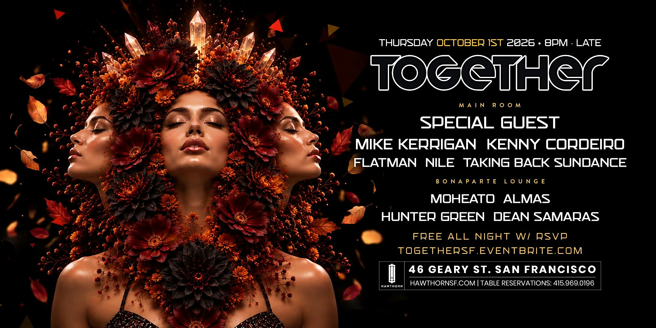 TOGETHER (New Monthly - First Thursdays)