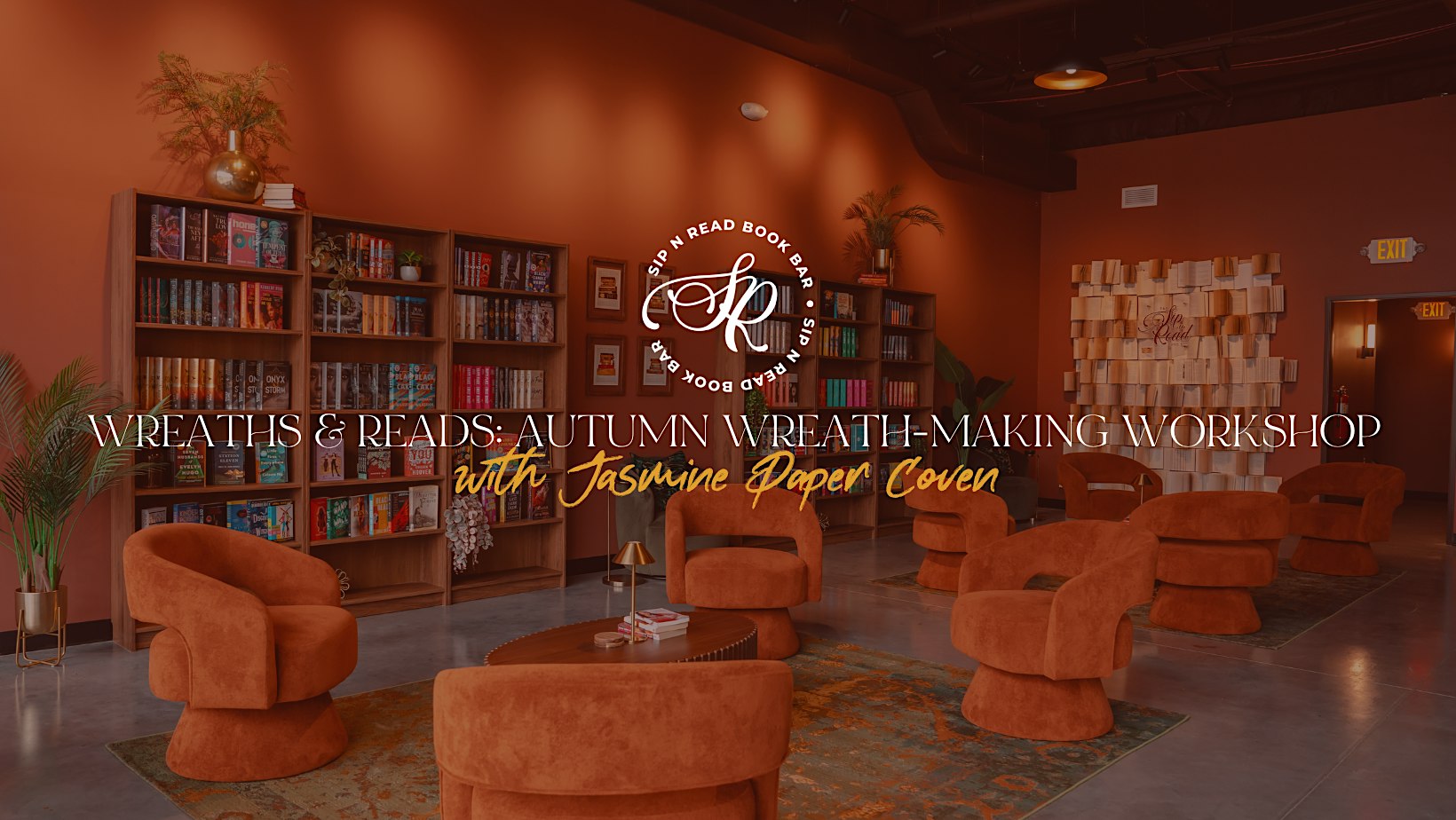 Wreaths & Reads: Autumn Wreath Making Workshop