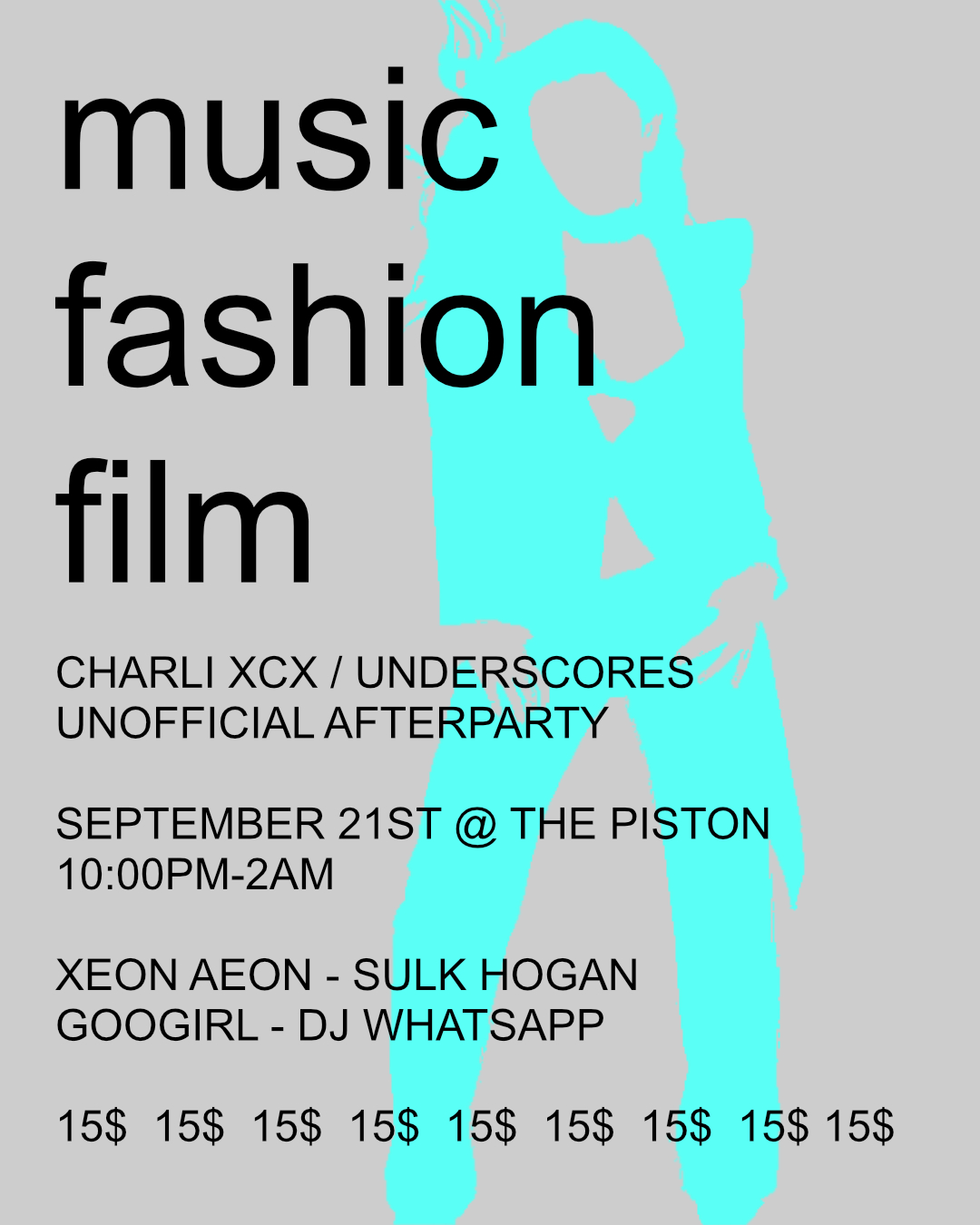 Music Fashion Film: Unofficial Afterparty