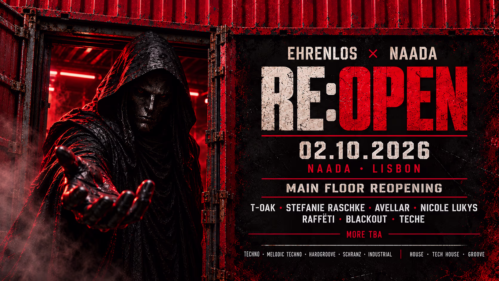 Ehrenlos X Naada Presents: Re:Open