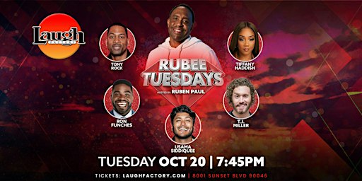 Rubee Tuesdays 7:45pm