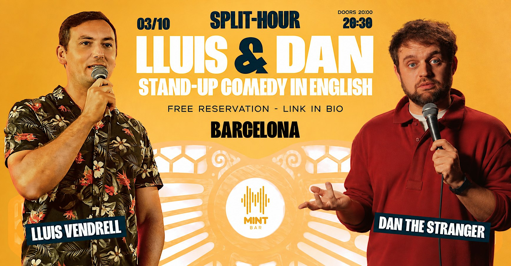 DAN & LLUIS • Stand-up Comedy in English