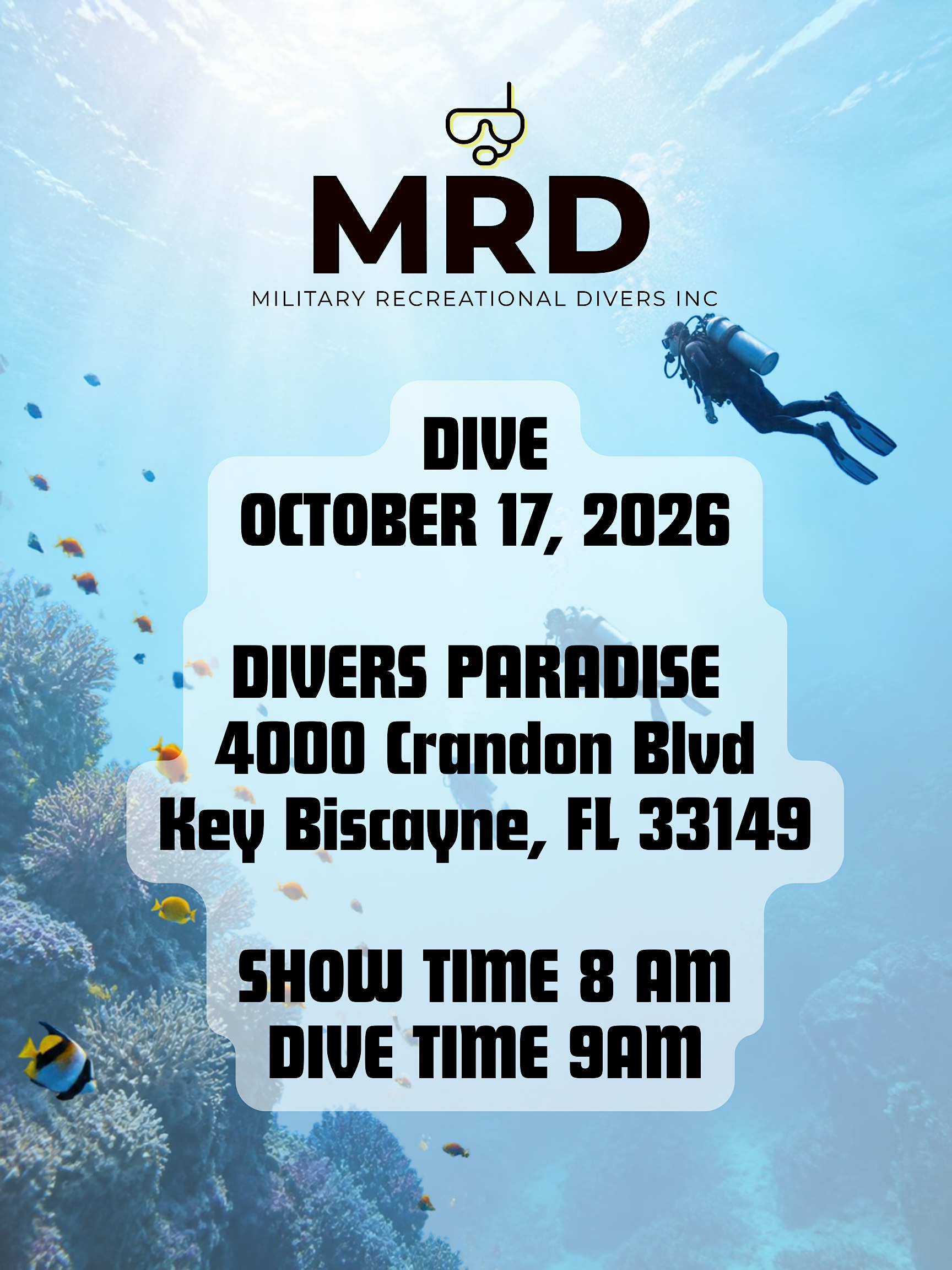 MRD VETERANS DIVE, OCTOBER 17, 26