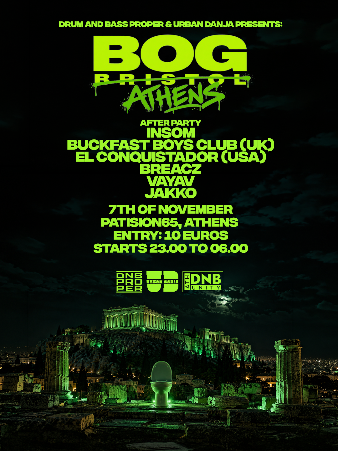BOG ATHENS - Drum&Bass