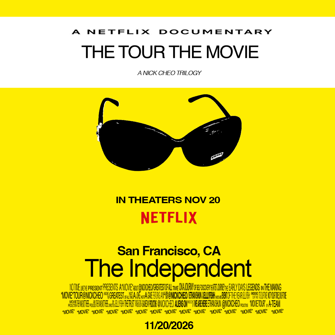 NICKCHEO the *TOUR* the *MOVIE*