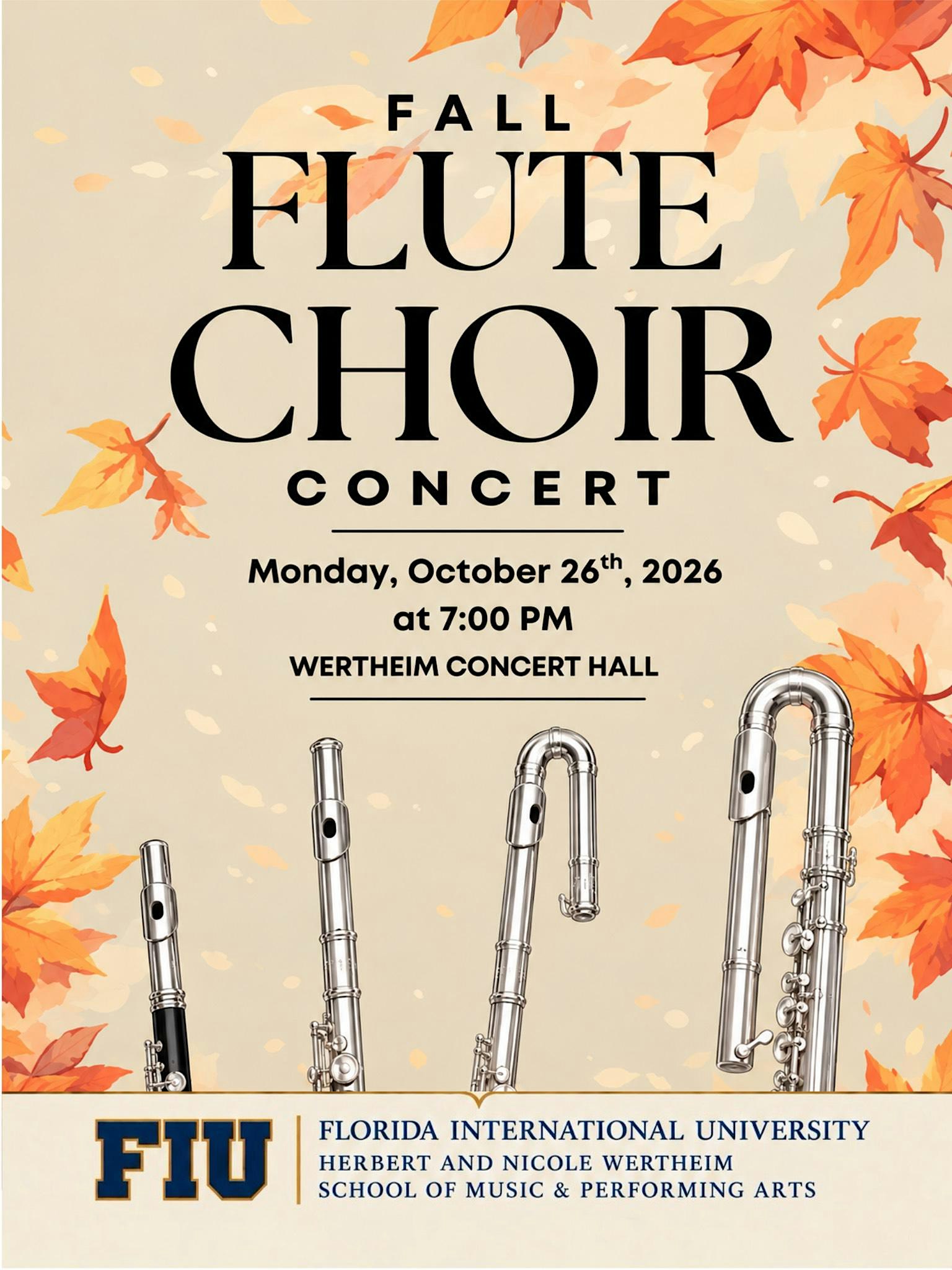 FIU Flute Choir Concert