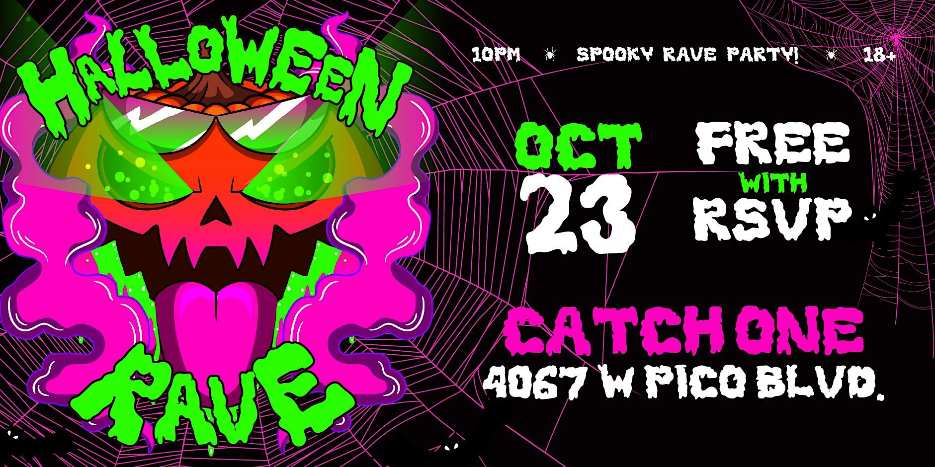 HALLOWEEN RAVE @ CATCH ONE LOS ANGELES