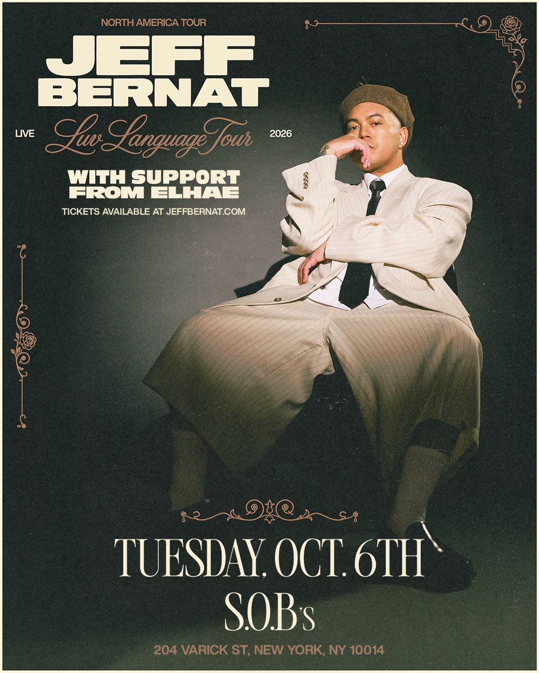 Jeff Bernat - Luv Language Tour