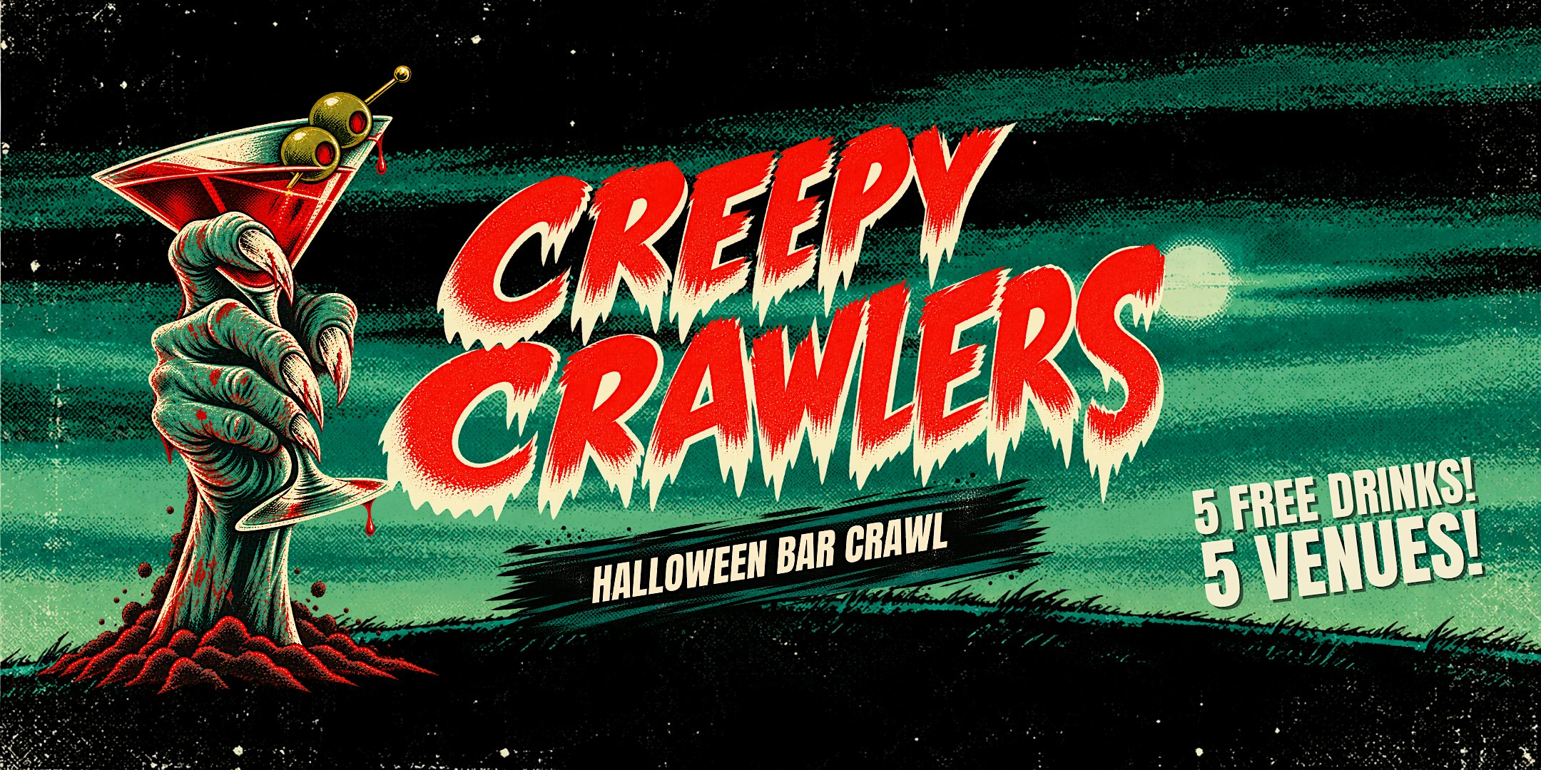 Creepy Crawlers - Halloween Bar Crawl in Brickell