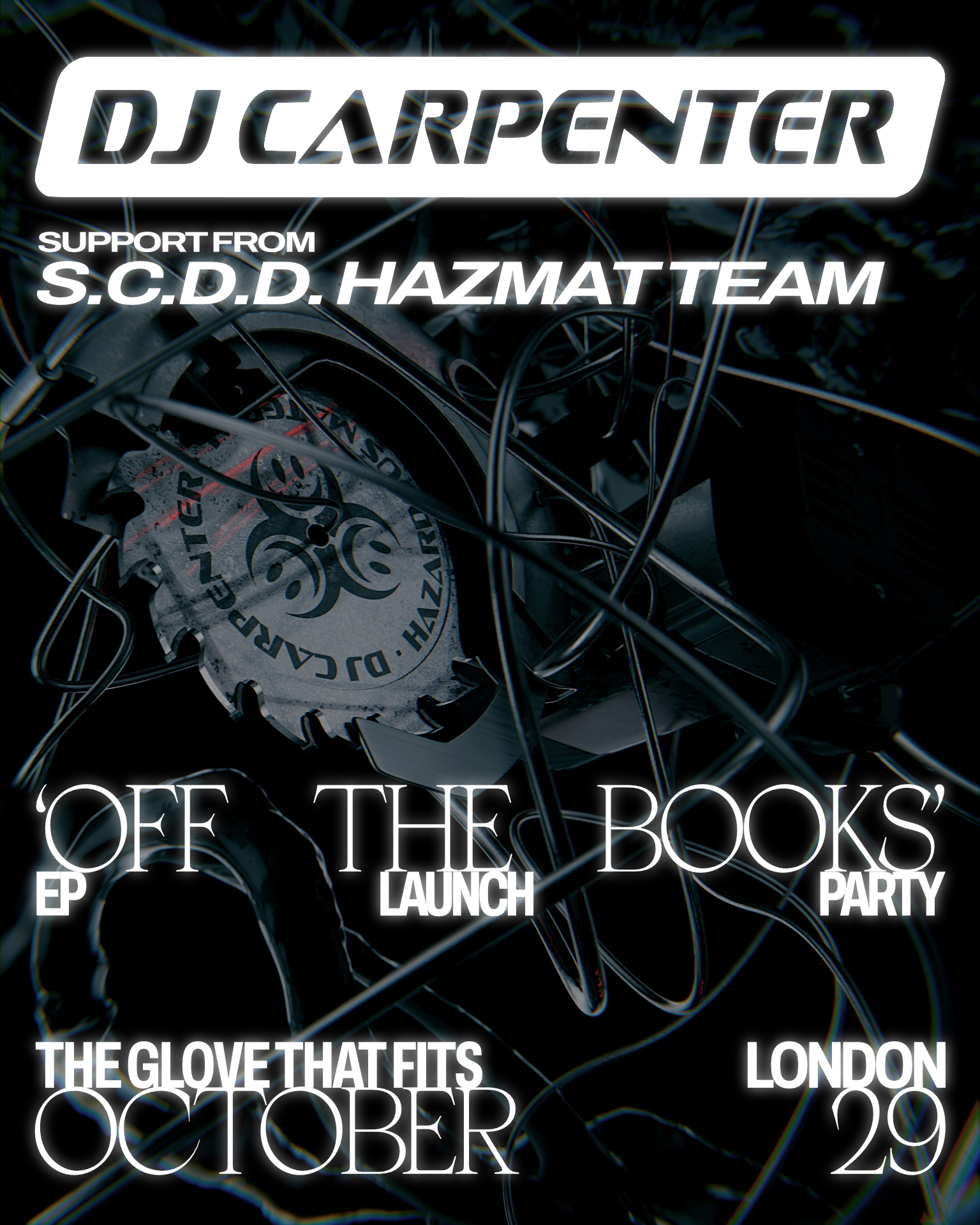 DJ Carpenter presents 'Off The Books' EP Launch Party