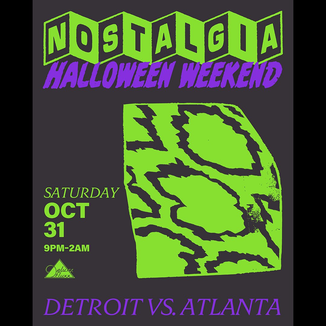 Nostalgia Halloween Weekend : Detroit vs Atlanta Night