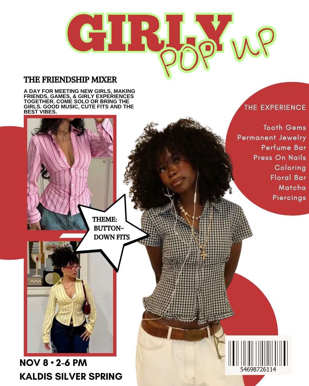 Friendship Mixer: The Girly Pop Up Experience