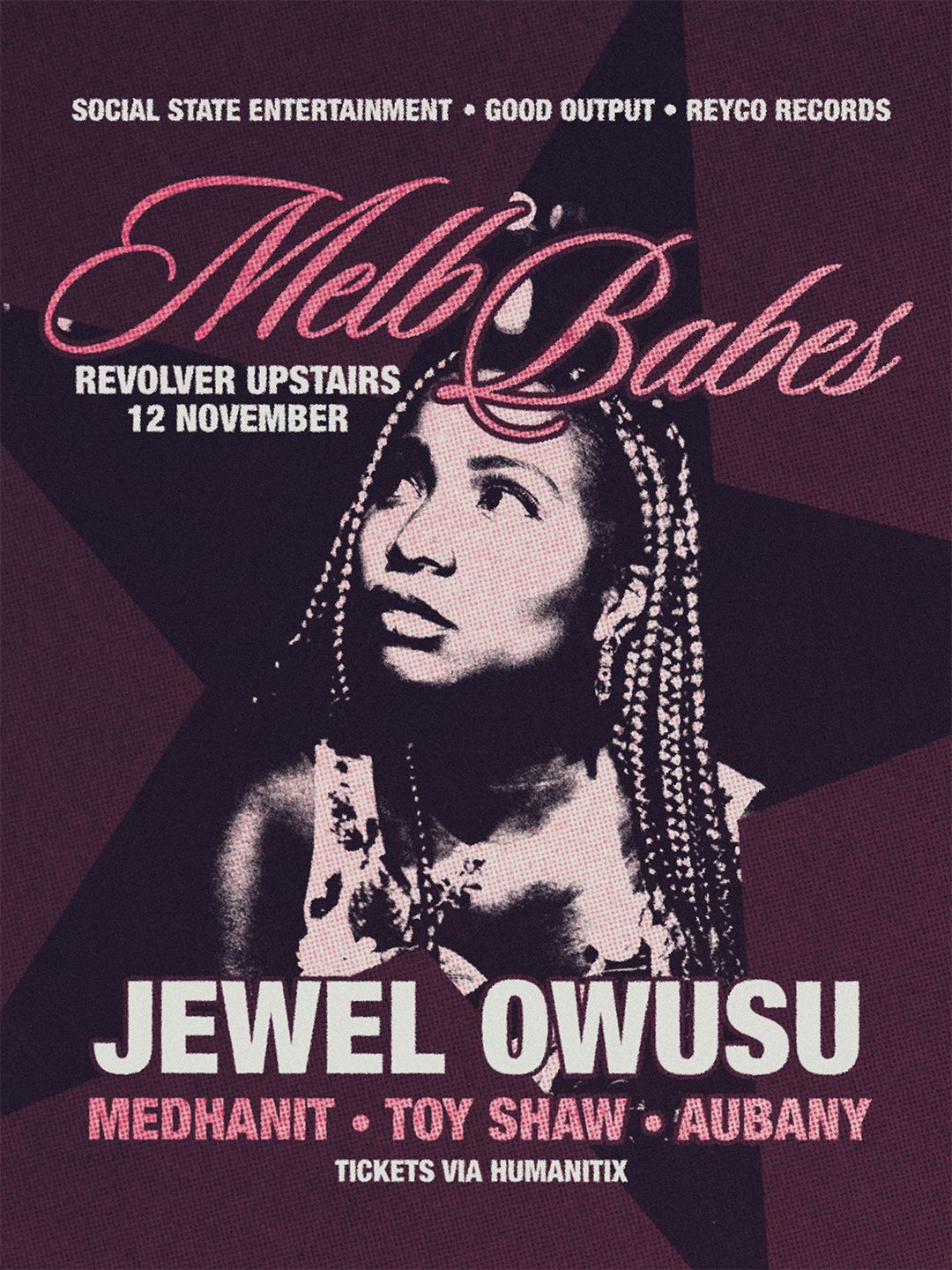 REVOLVER BANDROOM: MELB BABES feat. Jewel Owusu, Medhanit, Toy Shaw & Aubany