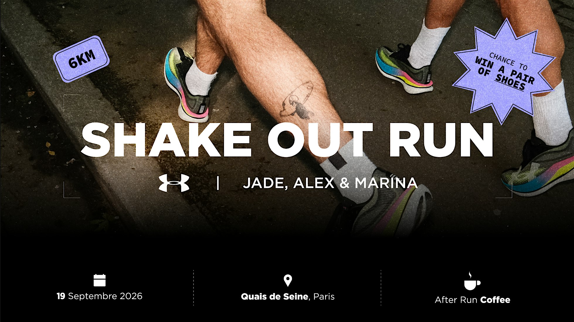 Under Armour × Jade, Alex, Marina - Shake Out Run