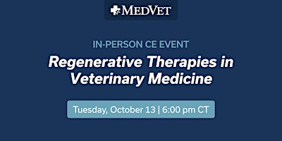 Regenerative Therapies in Veterinary Medicine